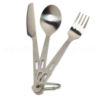 LIFEVENTURE TITANIUM CUTLERY SET